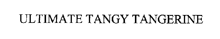 ULTIMATE TANGY TANGERINE