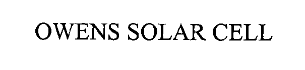 OWENS SOLAR CELL