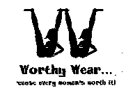 WORTHY WEAR... 'CAUSE EVERY WOMAN'S WORTH IT!