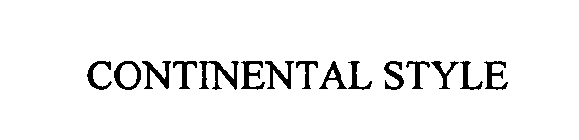 CONTINENTAL STYLE