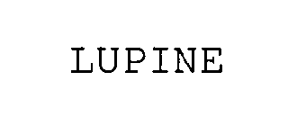 LUPINE