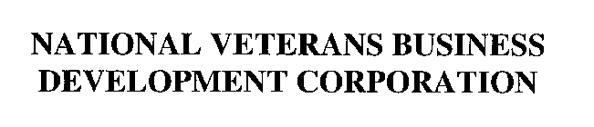 NATIONAL VETERANS BUSINESS DEVELOPMENT CORPORATION