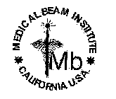 MEDICAL BEAM INSTITUTE MB CALIFORNIA U.S.A.
