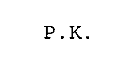 P.K.