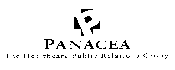 P PANACEA THE HEALTHCARE PUBLIC RELATIONS GROUP