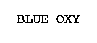 BLUE OXY