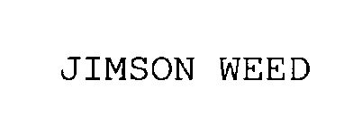 JIMSON WEED