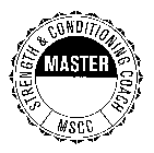 MASTER STRENGTH & CONDITIONING COACH MSCC