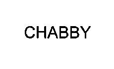 CHABBY