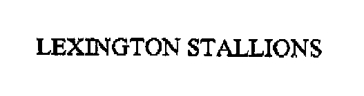 LEXINGTON STALLIONS