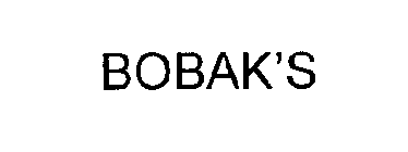 BOBAK'S