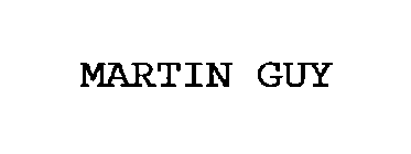 MARTIN GUY