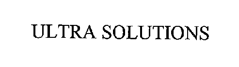 ULTRA SOLUTIONS