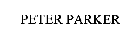PETER PARKER