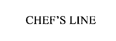 CHEF'S LINE