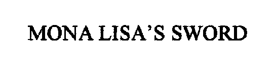 MONA LISA'S SWORD