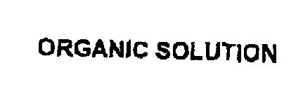 ORGANIC SOLUTION