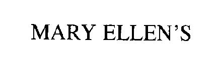 MARY ELLEN'S
