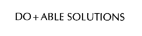 DO+ABLE SOLUTIONS