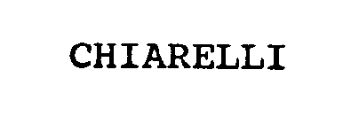 CHIARELLI