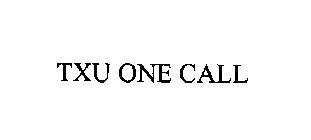 TXU ONE CALL