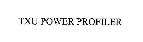 TXU POWER PROFILER