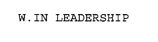 W.IN LEADERSHIP