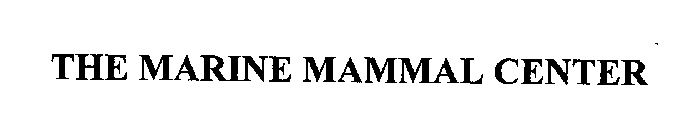 THE MARINE MAMMAL CENTER