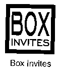 BOX INVITES