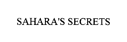 SAHARA'S SECRETS