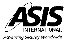 ASIS INTERNATIONAL ADVANCING SECURITY WORLDWIDE