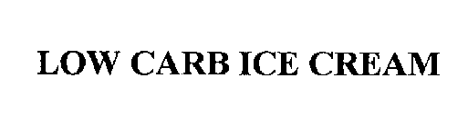 LOW CARB ICE CREAM
