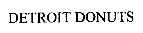 DETROIT DONUTS
