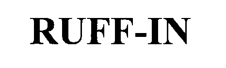 RUFF-IN
