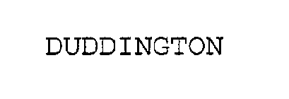 DUDDINGTON