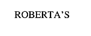 ROBERTA'S