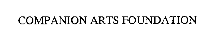 COMPANION ARTS FOUNDATION