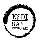 NSDI S.A.F.E. PROGRAM