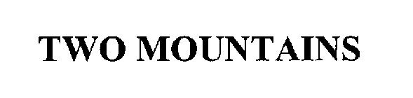 TWO MOUNTAINS