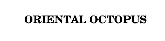 ORIENTAL OCTOPUS