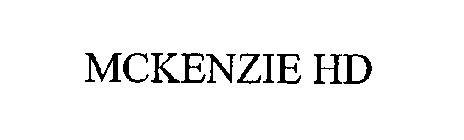 MCKENZIE HD