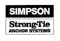 SIMPSON STRONG-TIE ANCHOR SYSTEMS