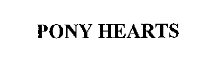 PONY HEARTS