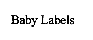 BABY LABELS