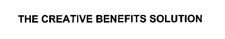 THE CREATIVE BENEFITS SOLUTION