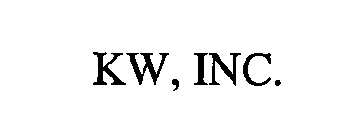 KW, INC.