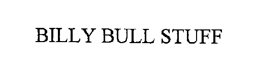 BILLY BULL STUFF