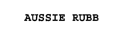 AUSSIE RUBB