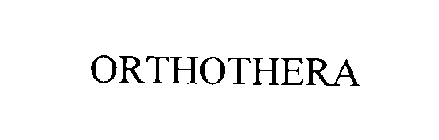 ORTHOTHERA