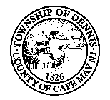 TOWNSHIP OF DENNIS COUNTY OF CAPE MAY NJ 1826